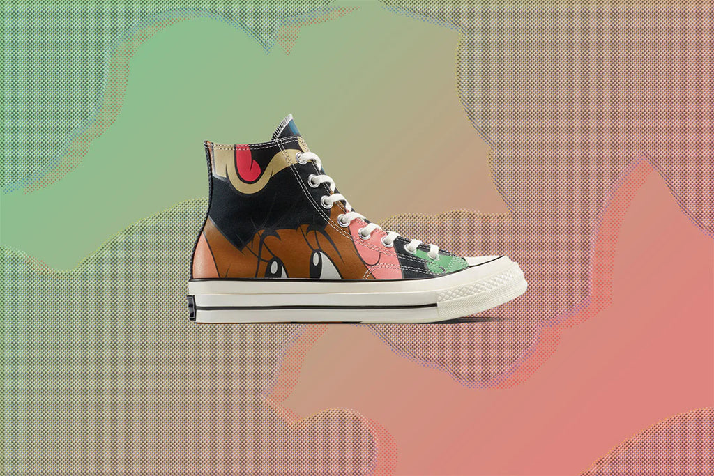 Converse x Tom and Jerry Chuck 70 Hi Black Multi