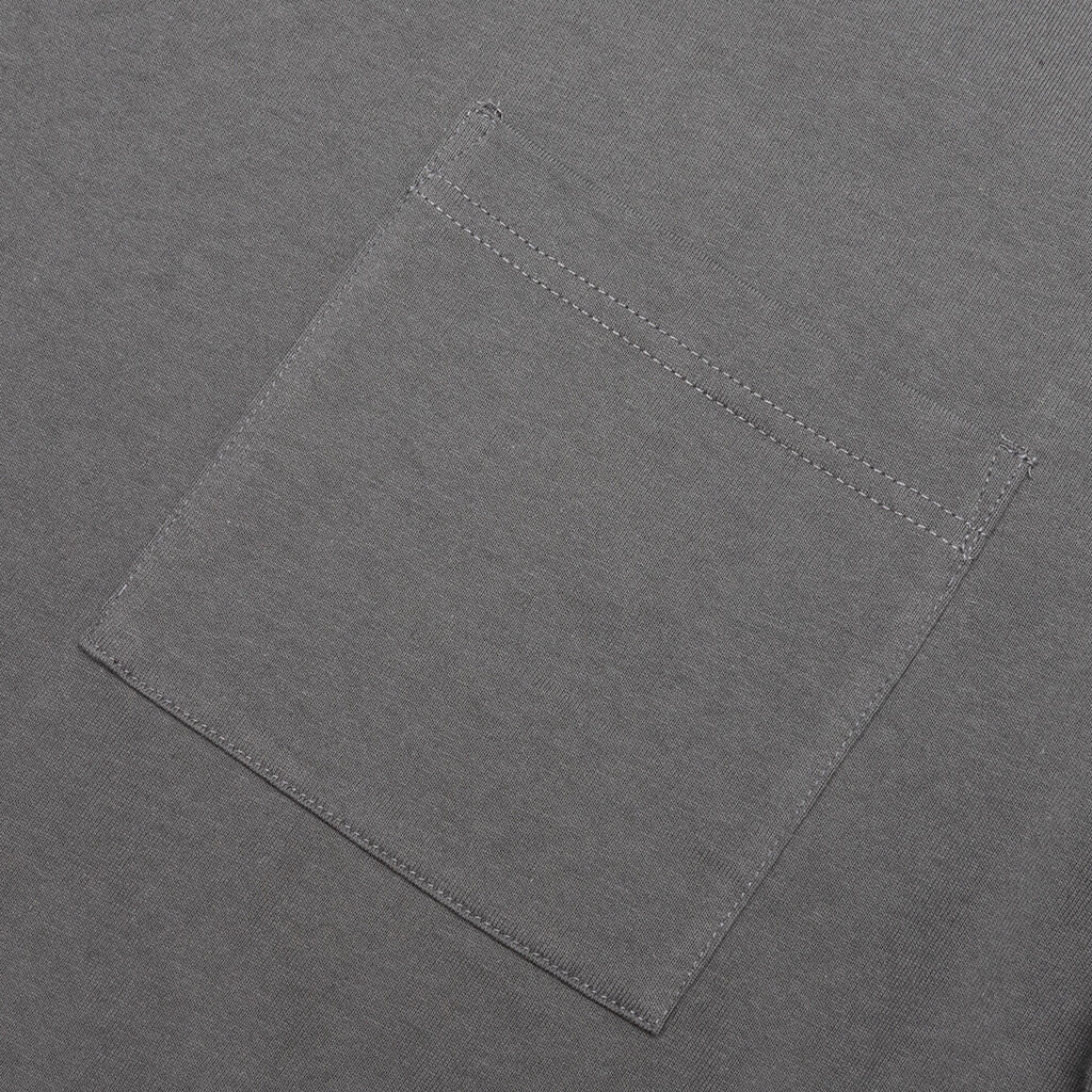 Jersey Braque Pocket Tee Charcoal