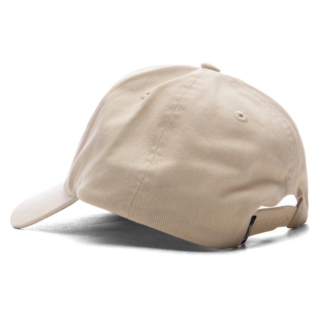 Big Stock Mid Depth Cap Faded Tan