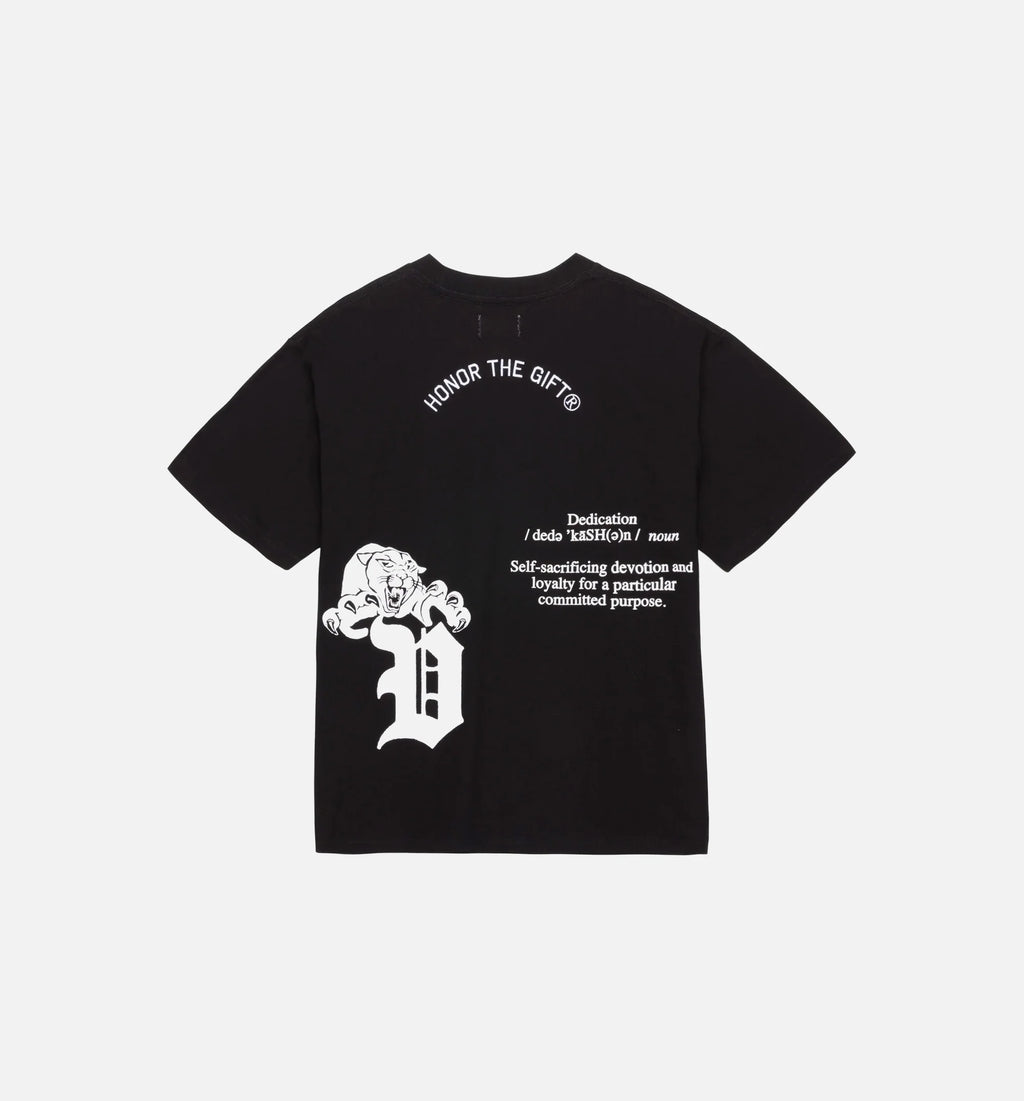 Dedication Mens Short Sleeve Shirt Black