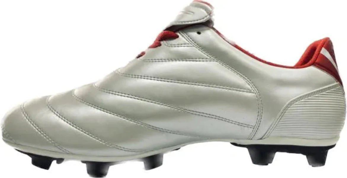 Lotto Kaos II Jr Firm Ground Soccer Cleats White Red