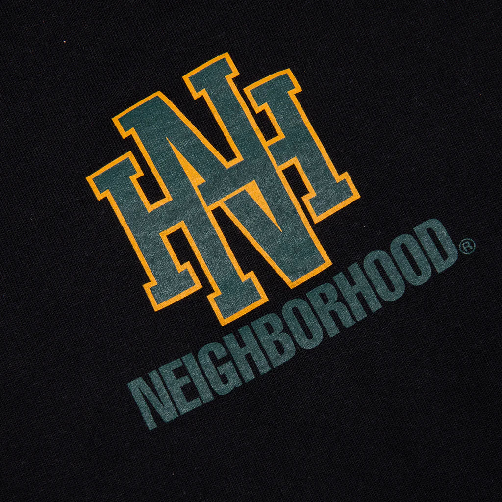 NH L S Tee 8 Black Green