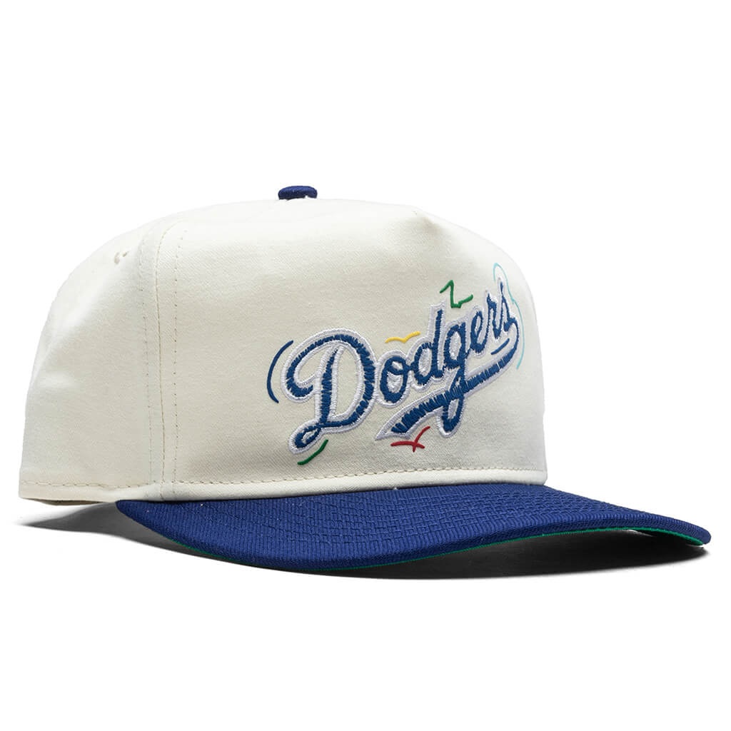 The Golfer Snapback Team Scribble Los Angeles Dodgers