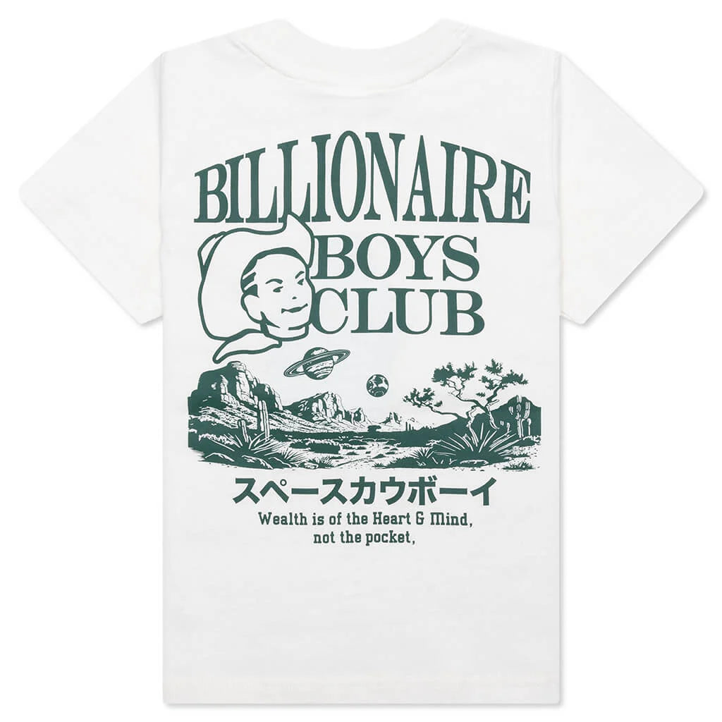 Kids BB Space Cowboy S S Tee Whisper White