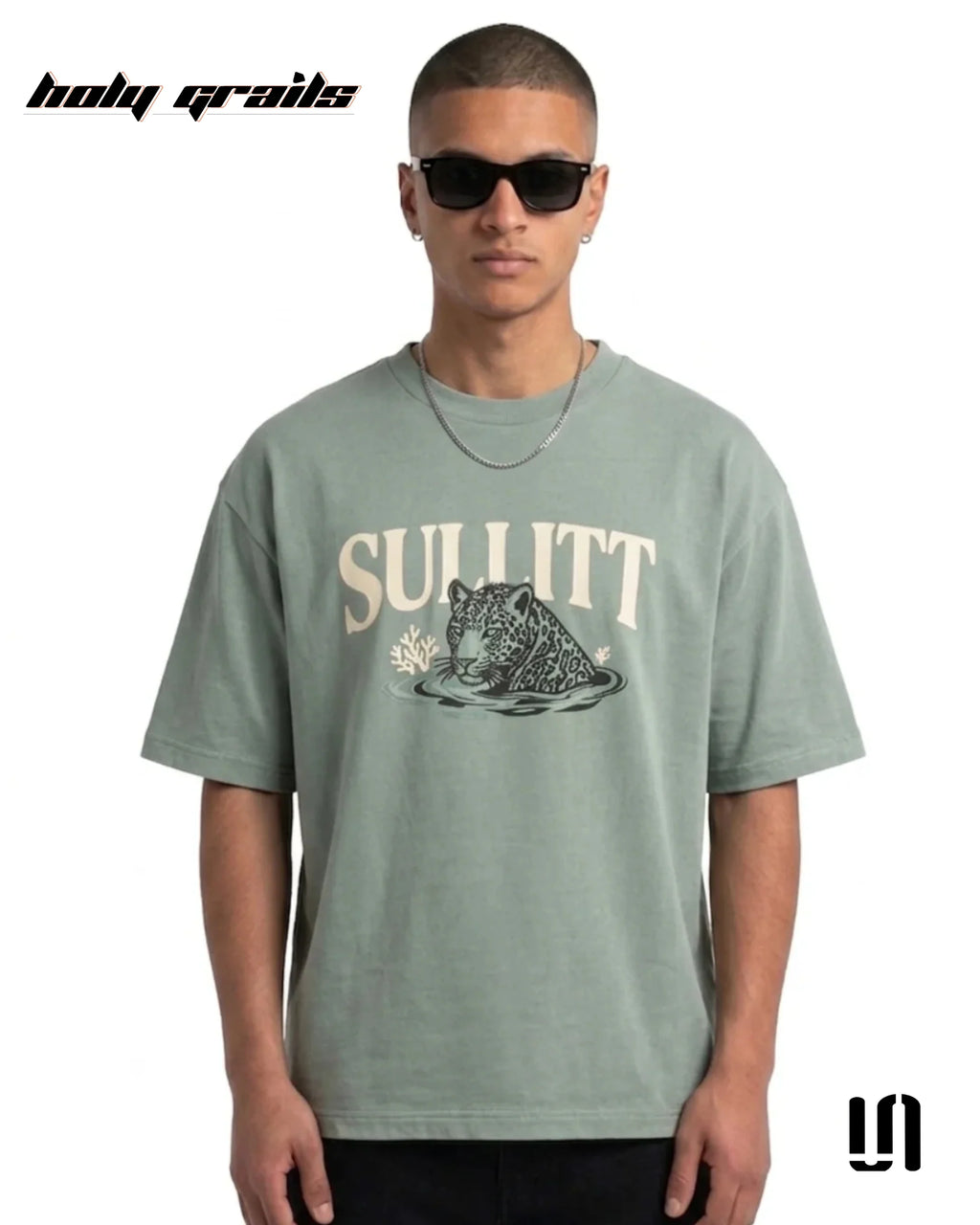 Sage Panther Green Tee HG x Sullitt