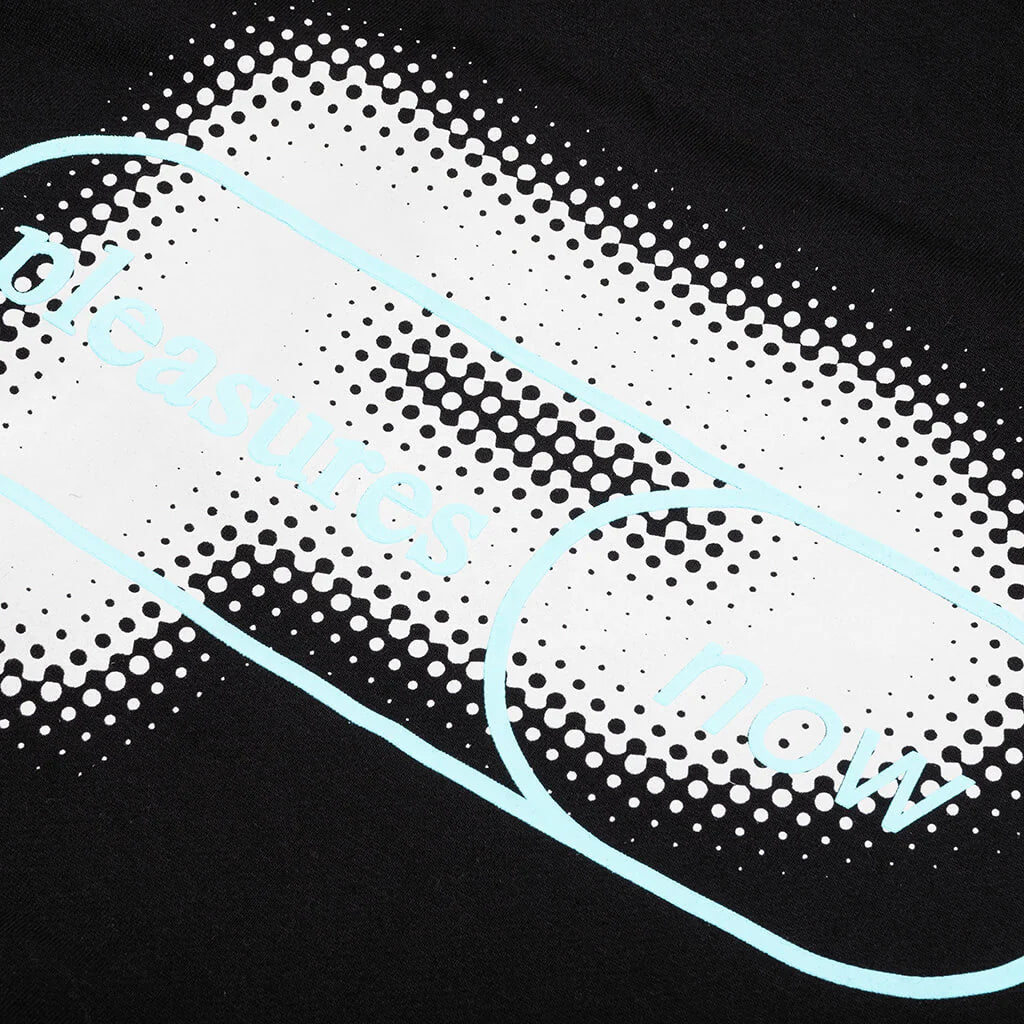 Pixel P Hoodie Black