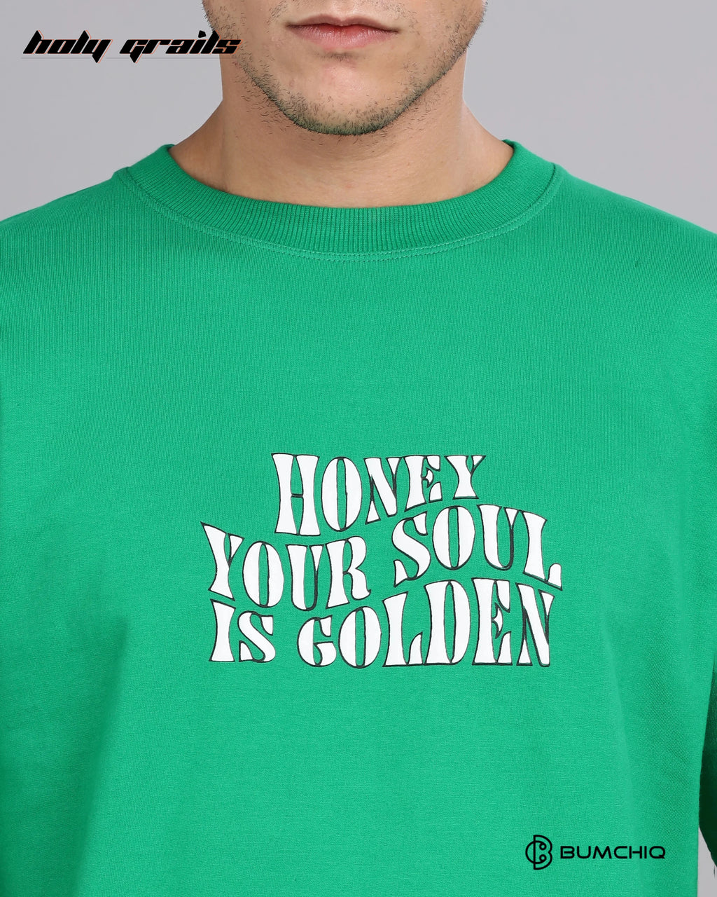 Goat Aura Green Oversize Tee HG x Bumchiq