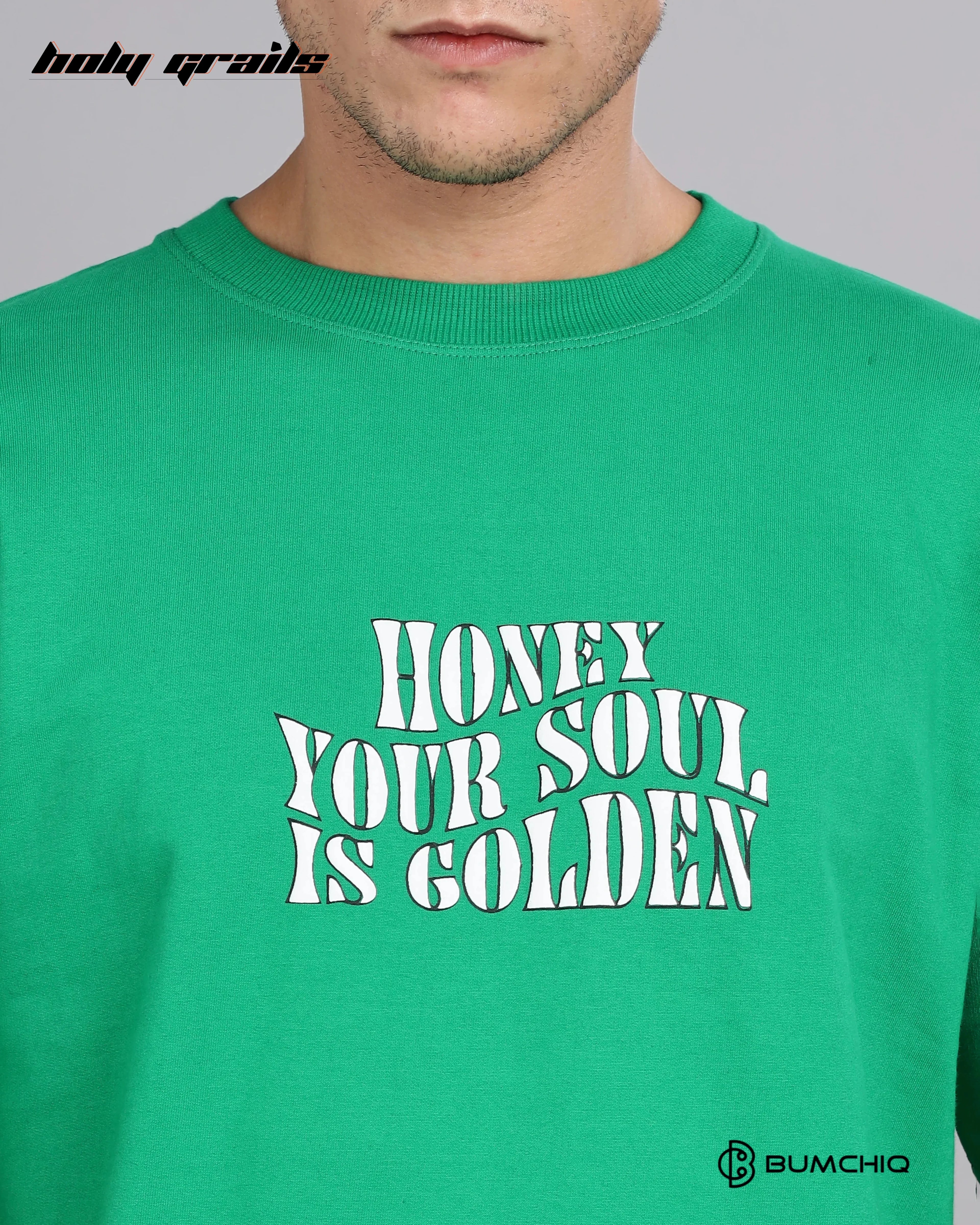 Goat Aura Green Oversize Tee HG x Bumchiq