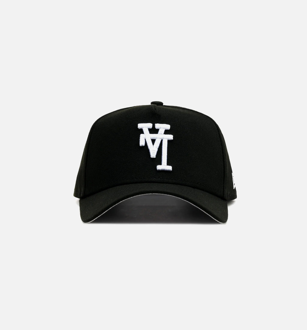 Los Angeles Dodgers Upside Down Logo 9Forty Snapback Mens Hat Black White