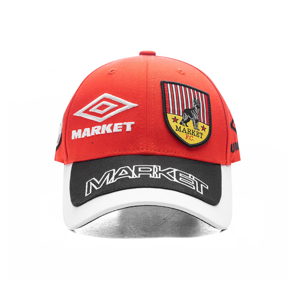 Umbro x Market Structure Adjustable Hat Vermillion