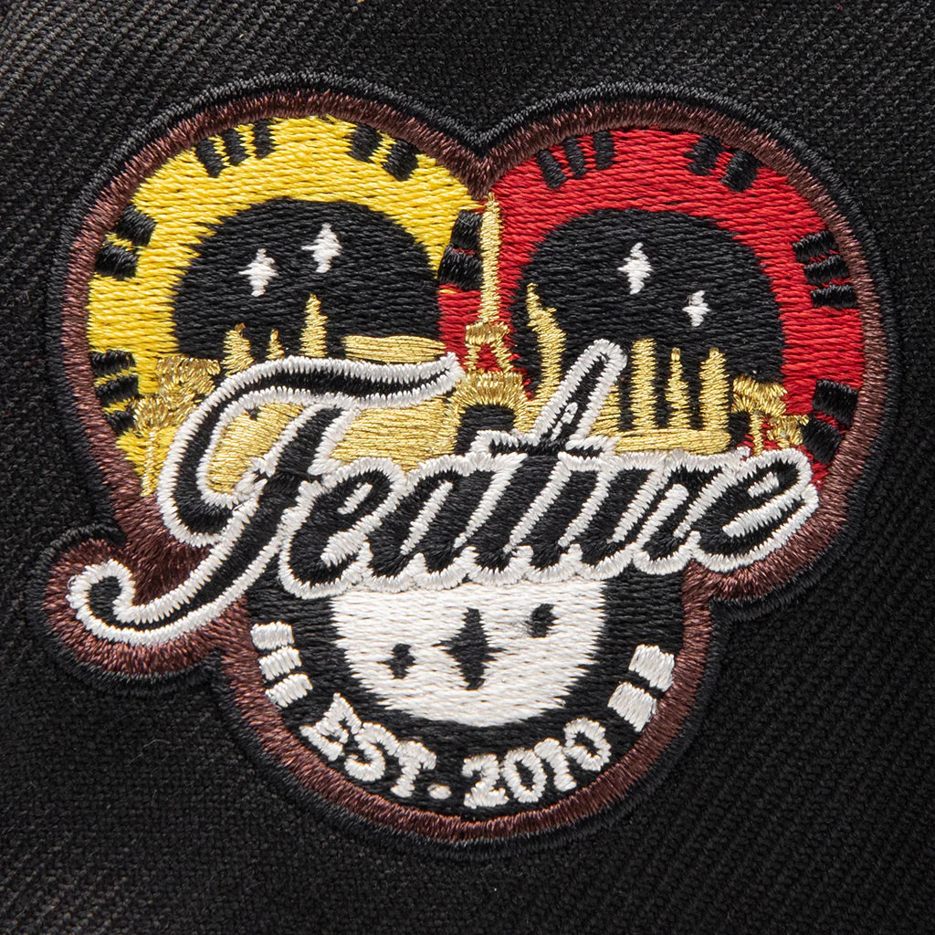 Feature x New Era 59FIFTY Fitted Old English F Vegas Black White