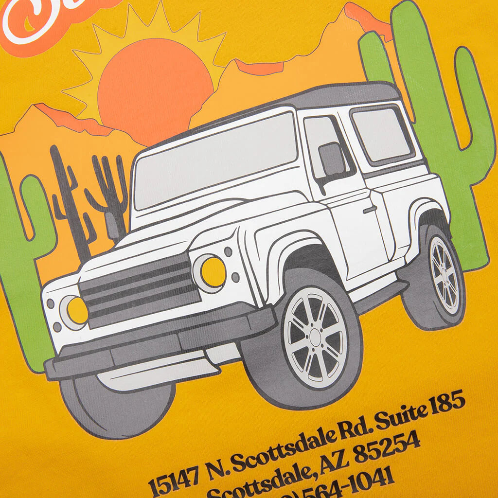 Kids Scottrover S S Tee Gold