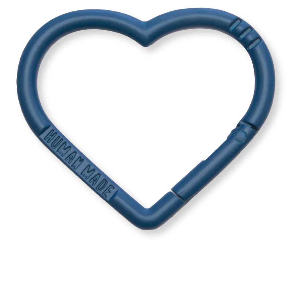 Heart Carabiner Blue
