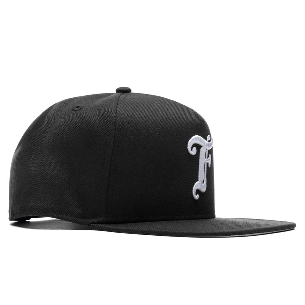 FEATURE x New Era 9Fifty A Frame Old English F Snapback Black