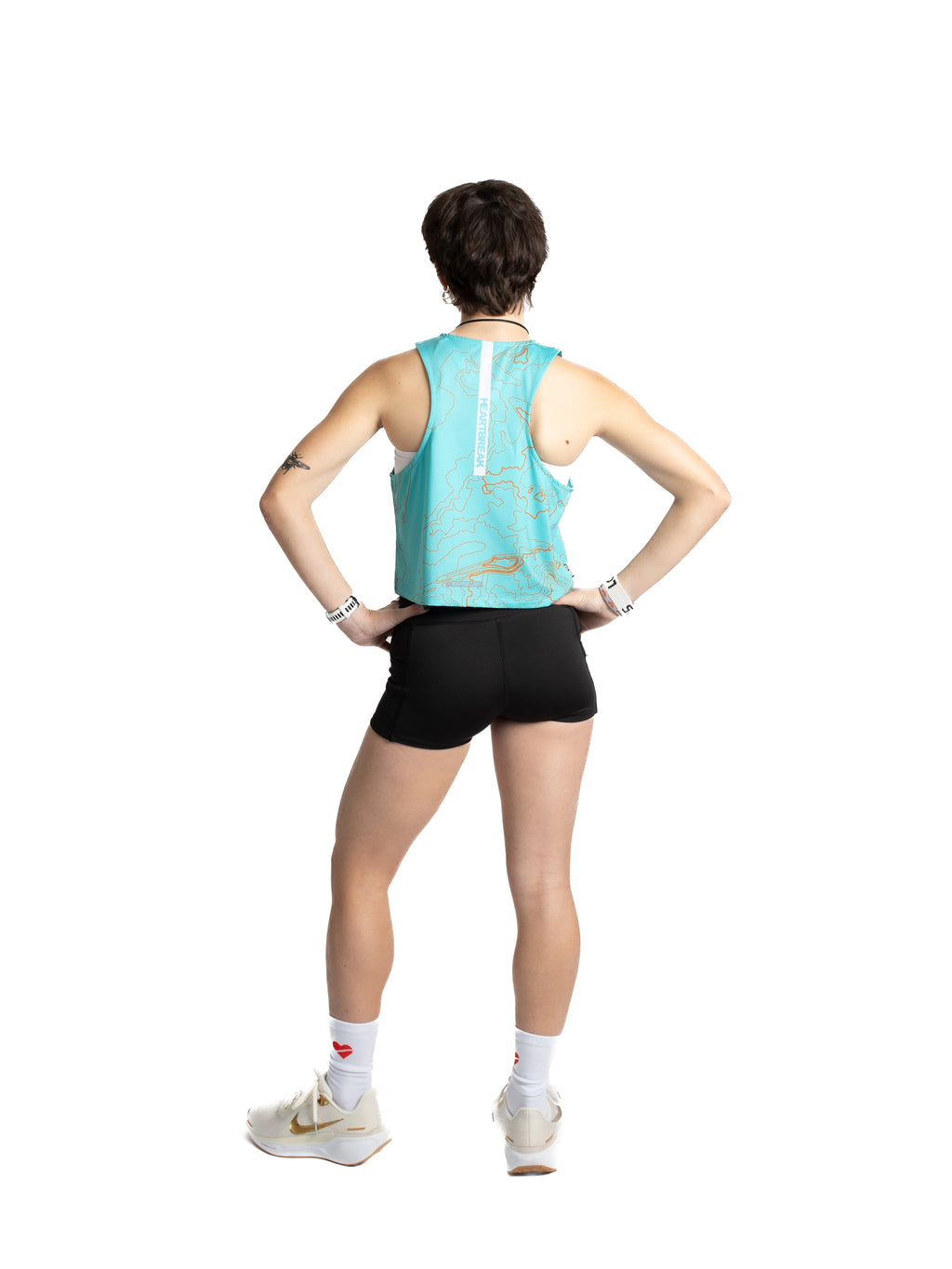 Heartbreak Womens New York Crop Singlet