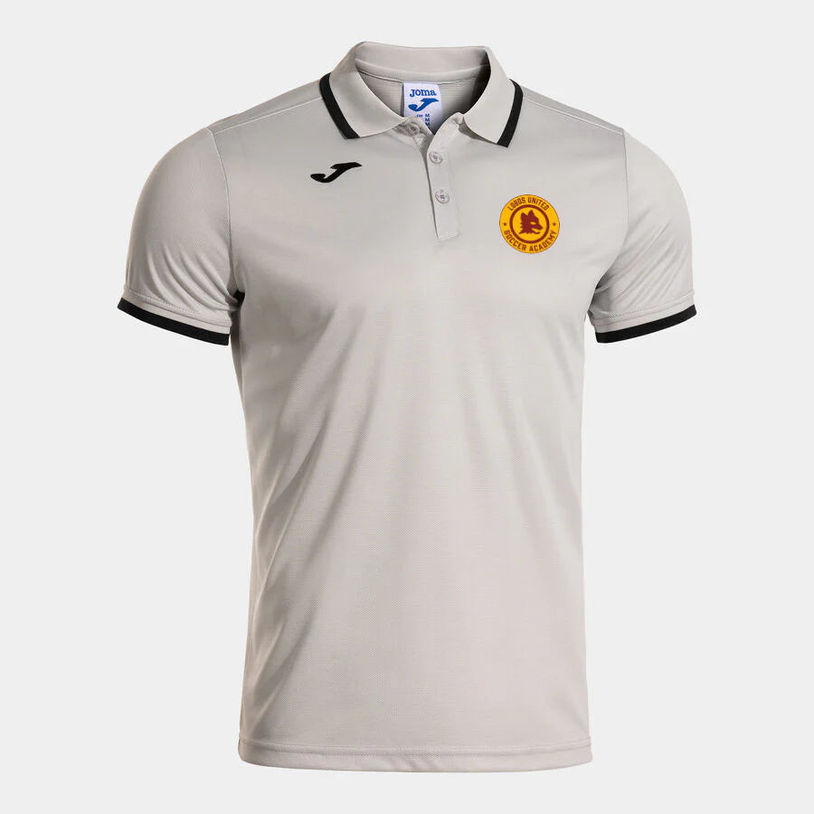 Lobos United Joma Combi Premium Polo Grey Black