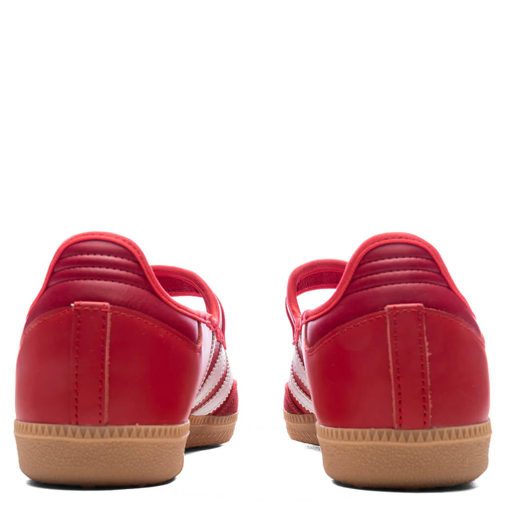 Womens Samba Jane Better Scarlet Team Victory Red Gum