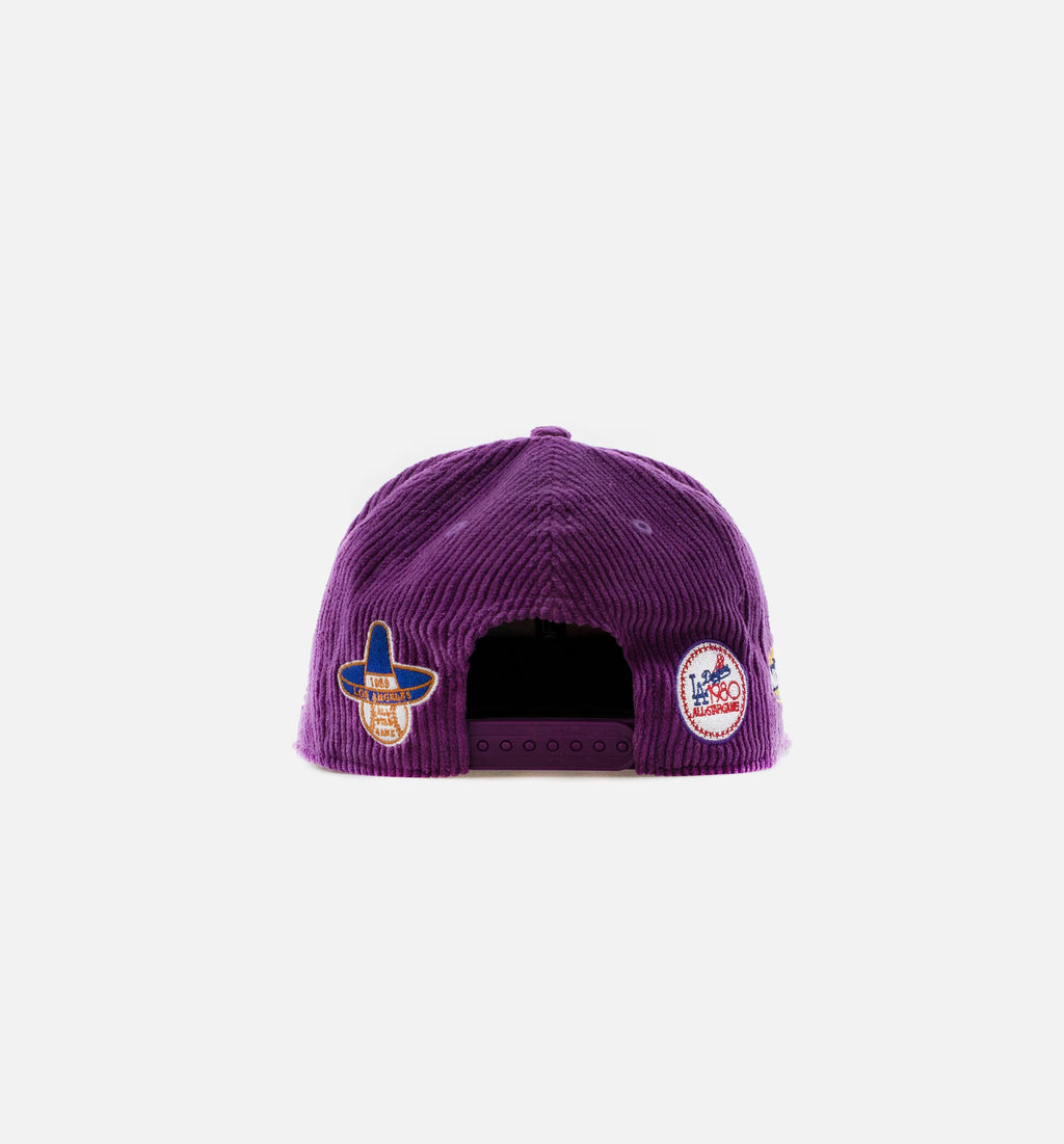 Los Angeles Dodgers Snapback Mens Hat Purple
