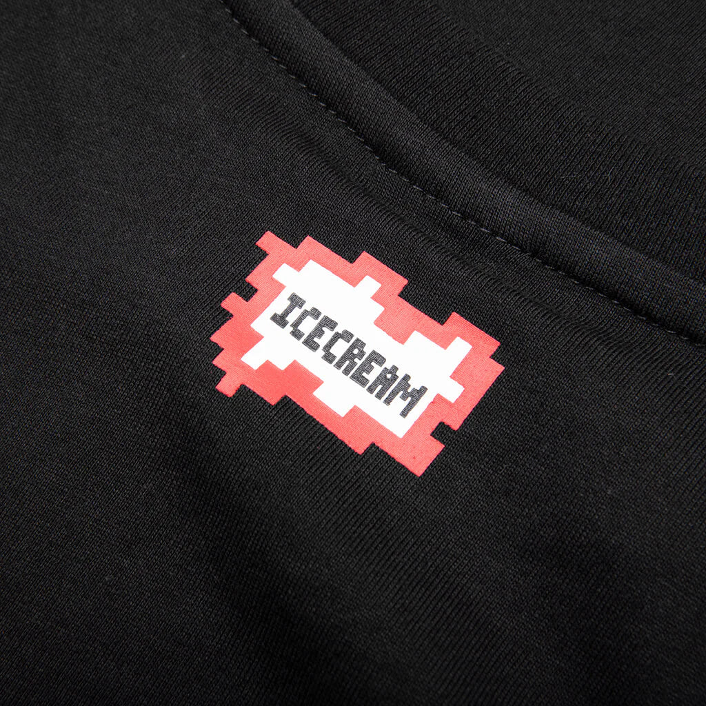 Kids Kart S S Tee Black