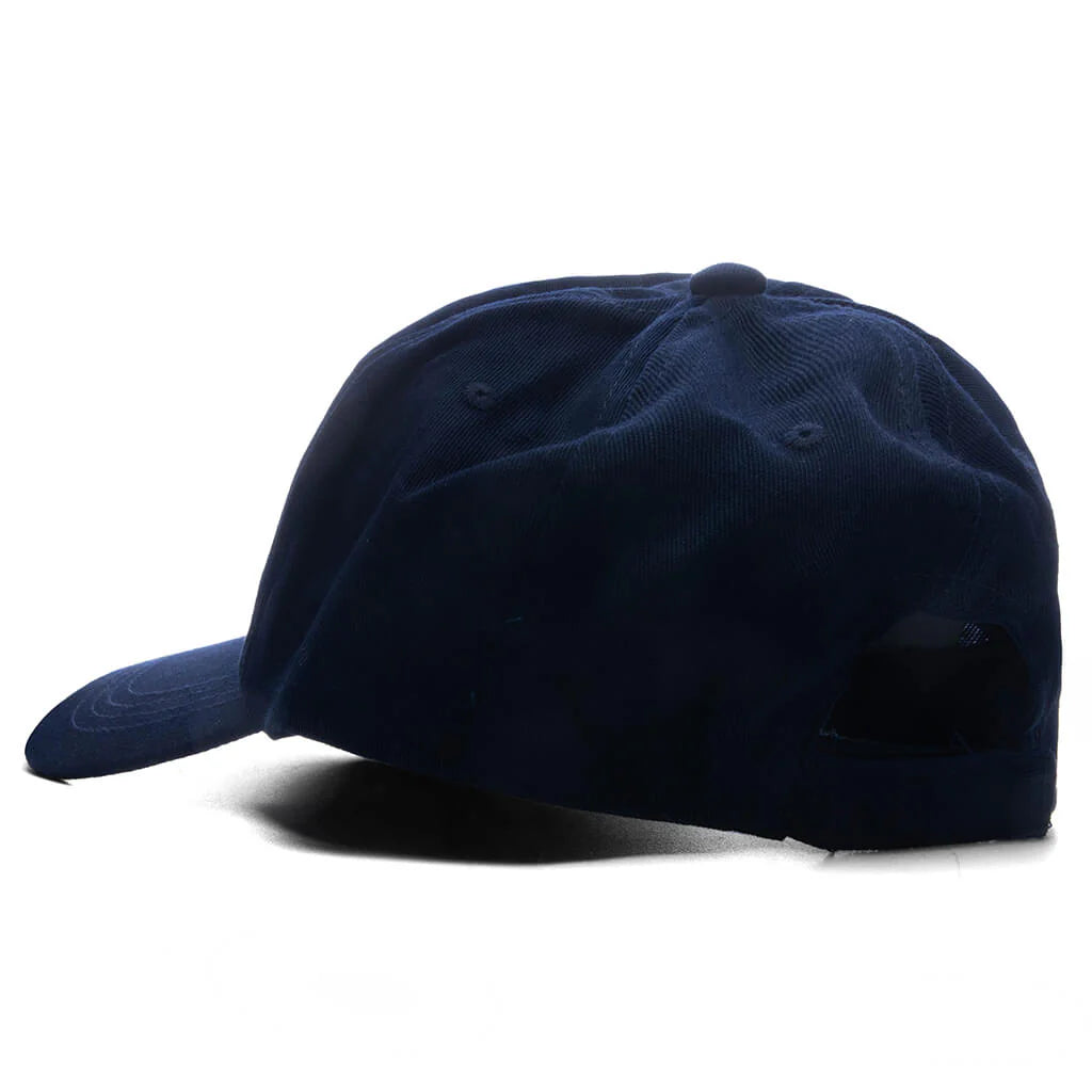 Metal Logo 5 Panel Hat Navy