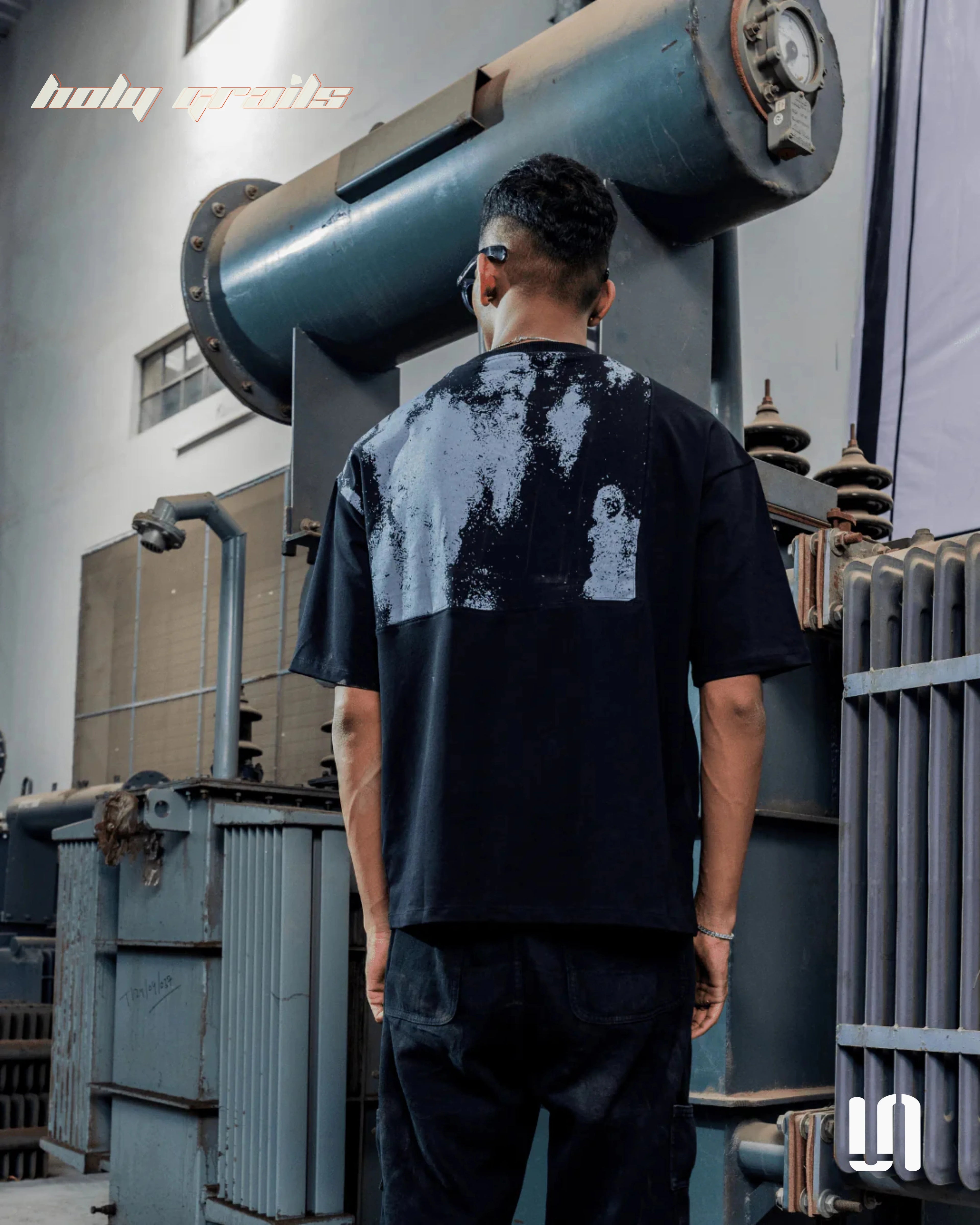 Angel Grey Patch Tee HG x Sullitt