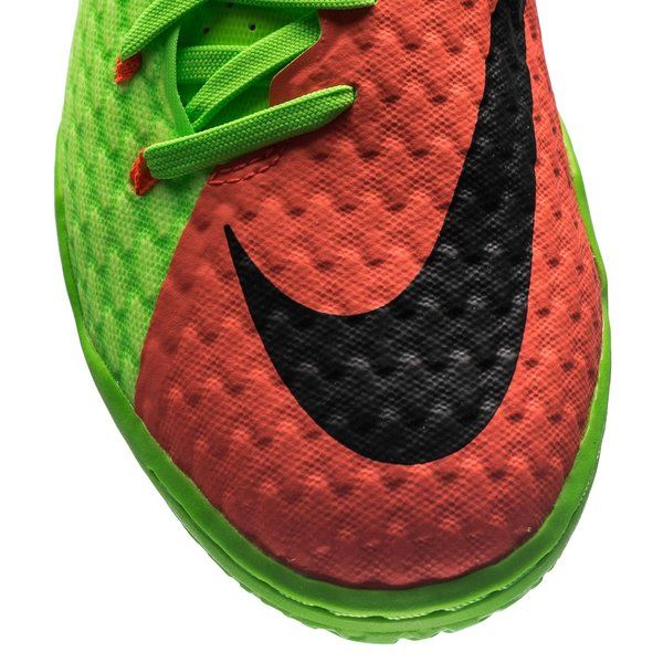 Nike Kids Jr Hypervenom Phade III FG Firm Ground Football Boot Electric Green Black
