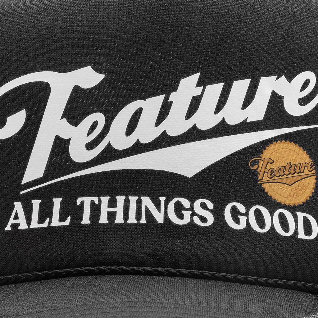 Draft Trucker Hat Black