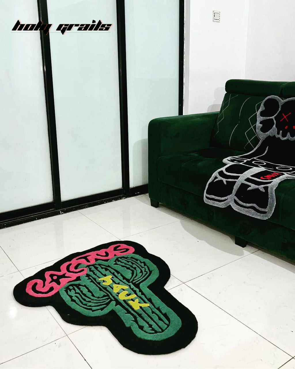 Cactus Vibe Hand Tufted Rug