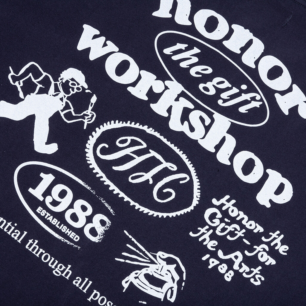 Honor Workshop Tee Navy