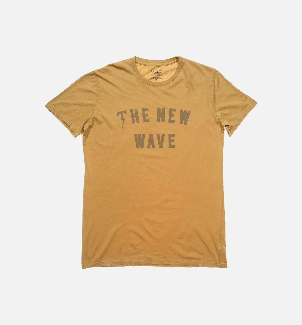 New Wave Tee Mens Sand