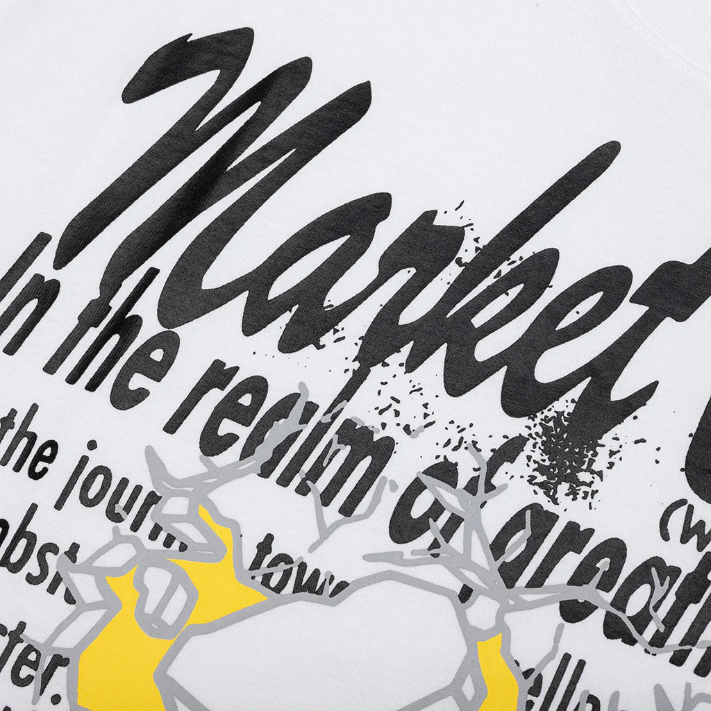 Smiley Greatness T Shirt White