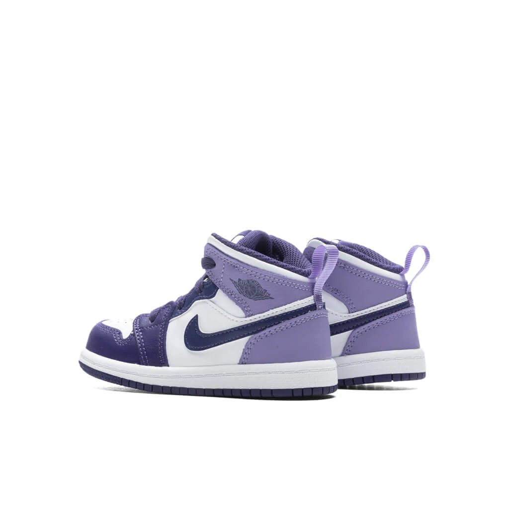Air Jordan 1 Mid TD Sky J Purple Sky J Light Purple White