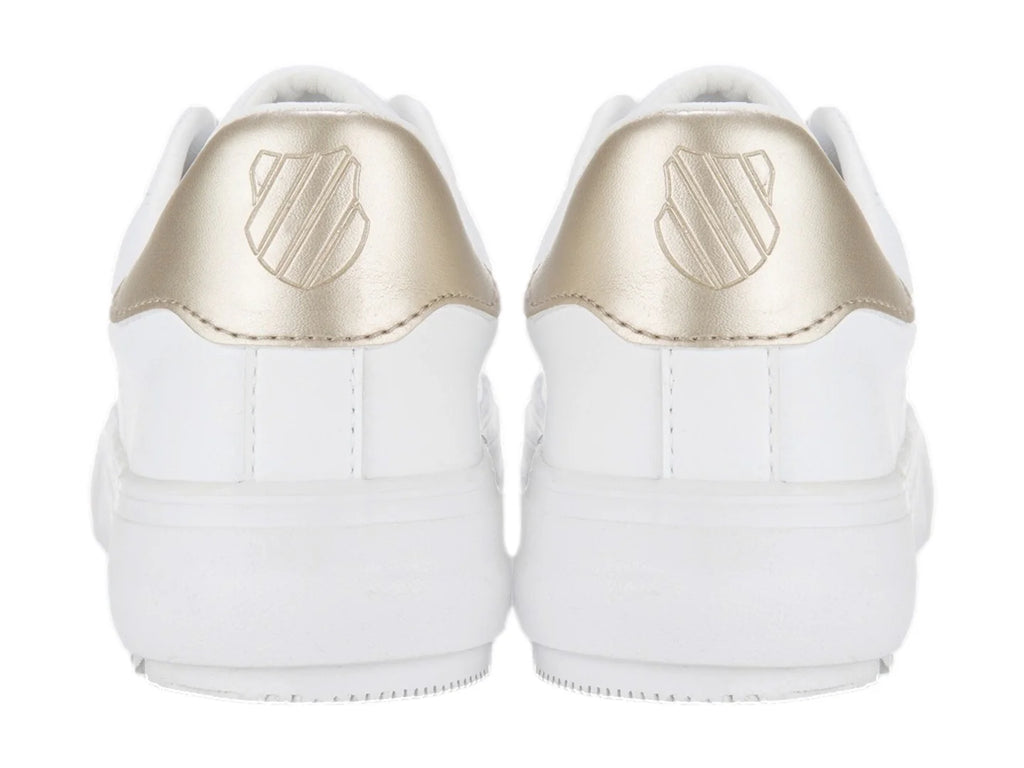 Tenis K SWISS Ariana Blanco con Dorado para Mujer