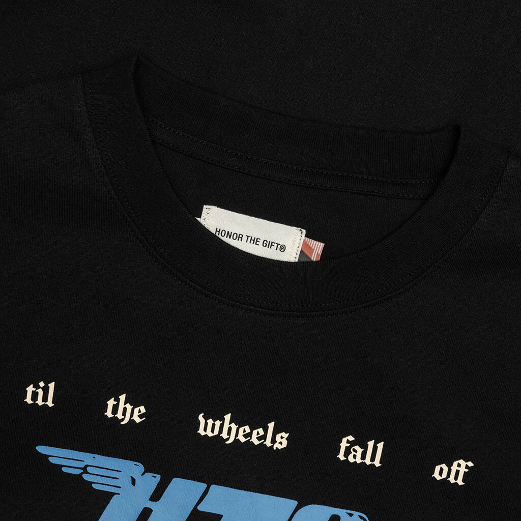 Persistence Race Tee Black