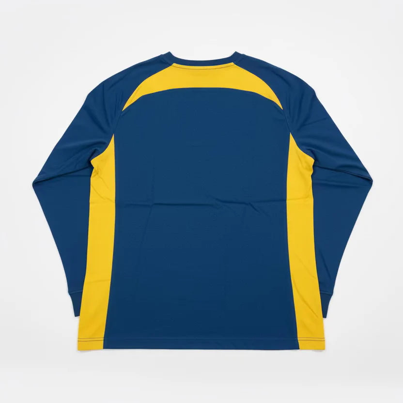 Nike America Long Sleeve Logo Tee Rapid Dijon Samba