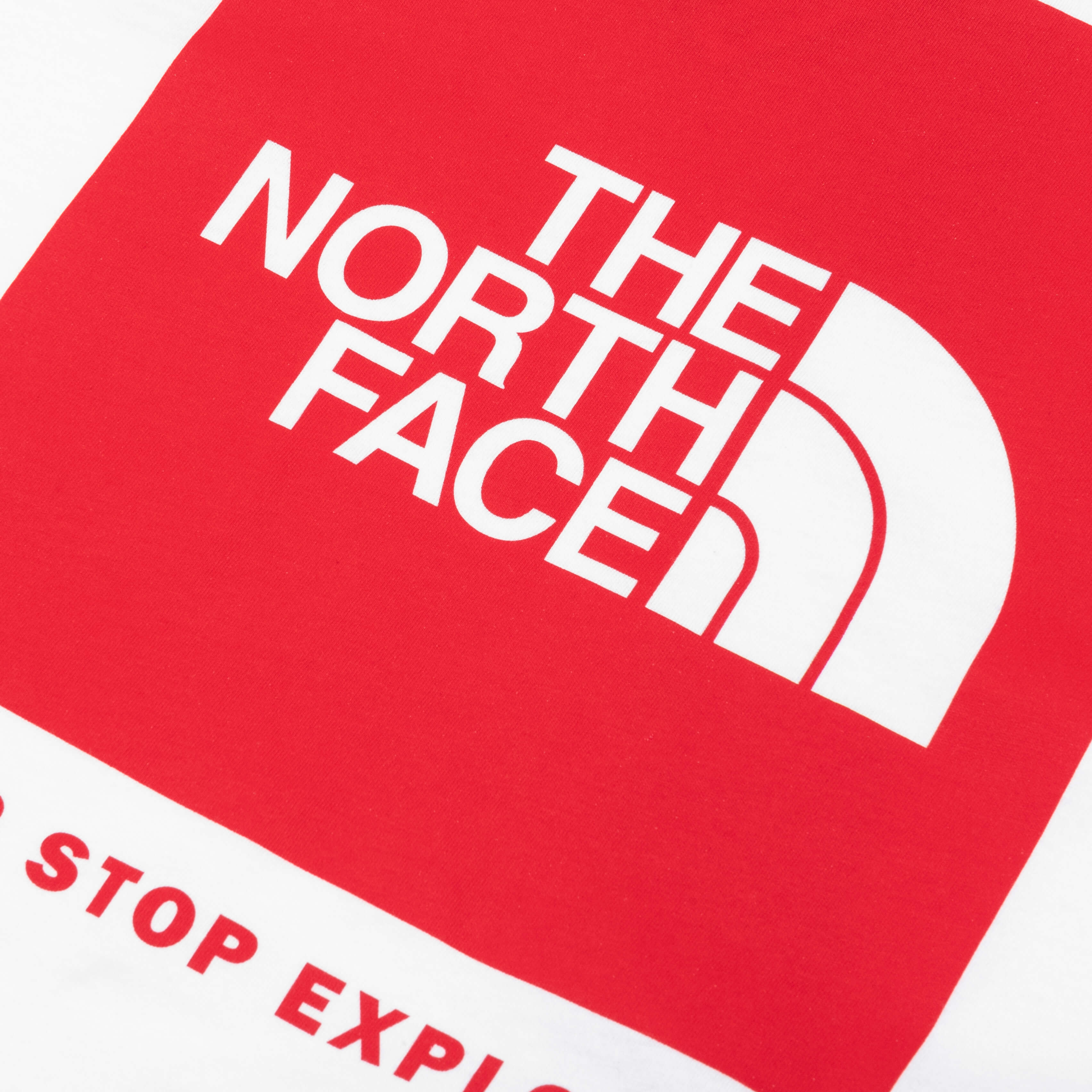 S S Box NSE Tee TNF White TNF Red