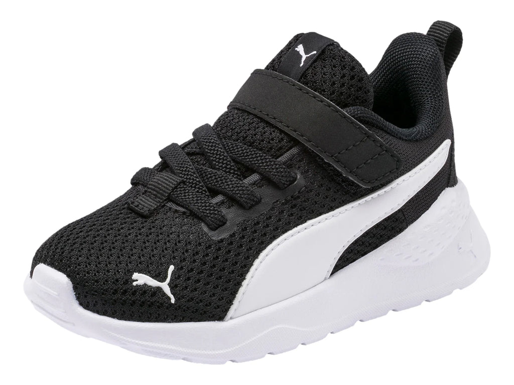 Tenis PUMA Anzarun Lite AC Negro y Blanco para Niño