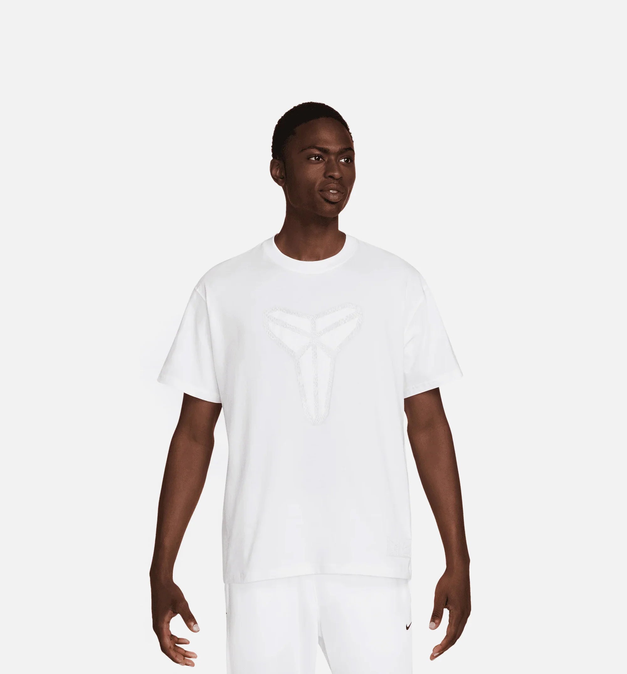 Kobe Max 90 Halo Mens Short Sleeve Shirt White