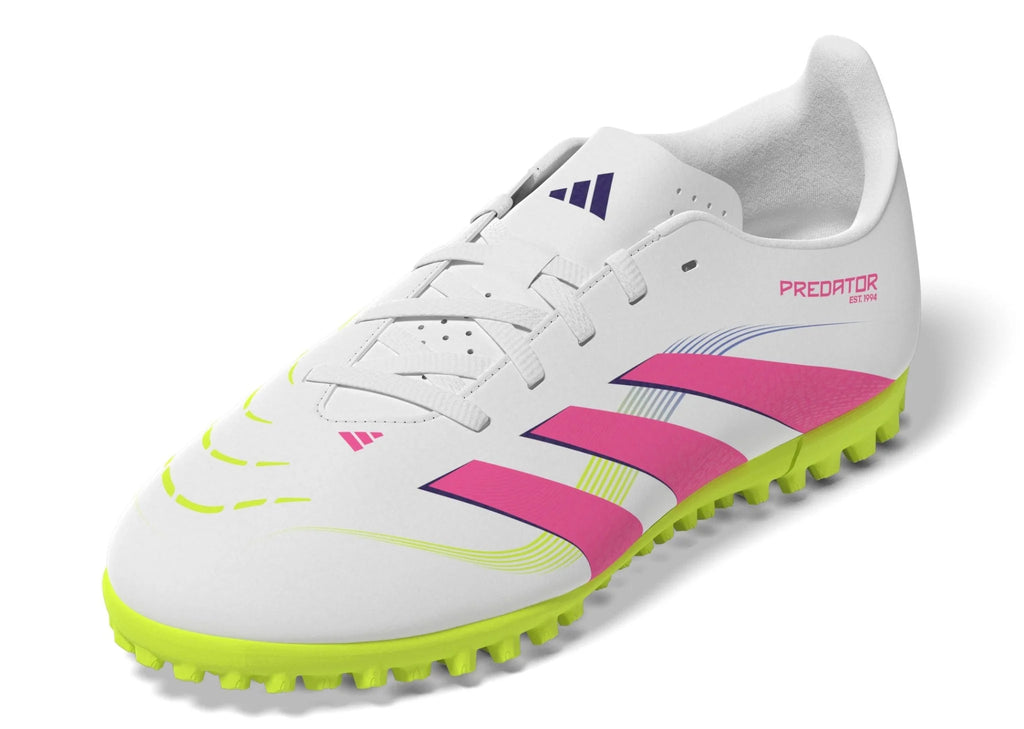 adidas Predator Club Turf Boots Junior White Pink