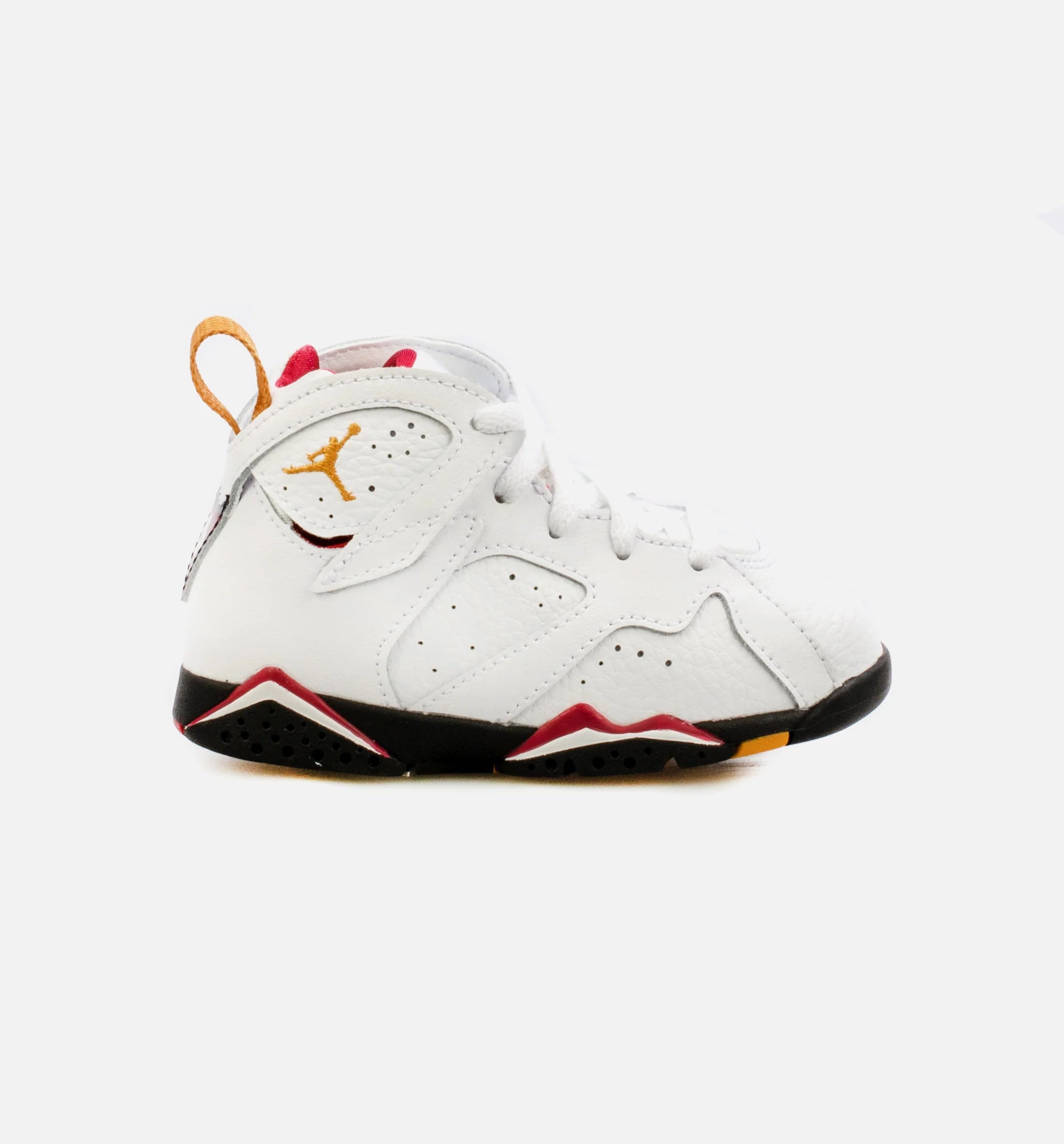 Air Jordan 7 Retro Cardinal Infant Toddler Lifestyle Shoe White Red