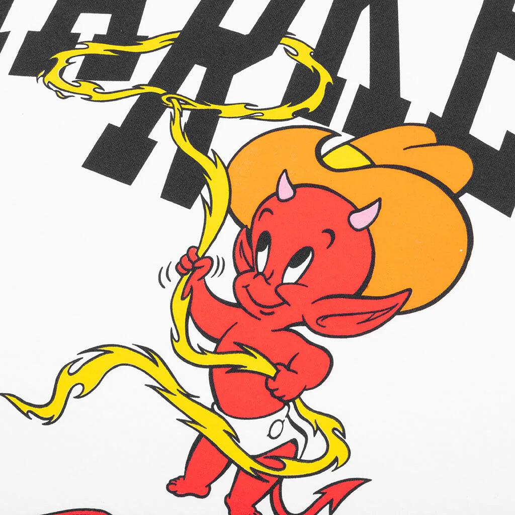 Market x Hot Stuff Cowboy Arc S S T Shirt White