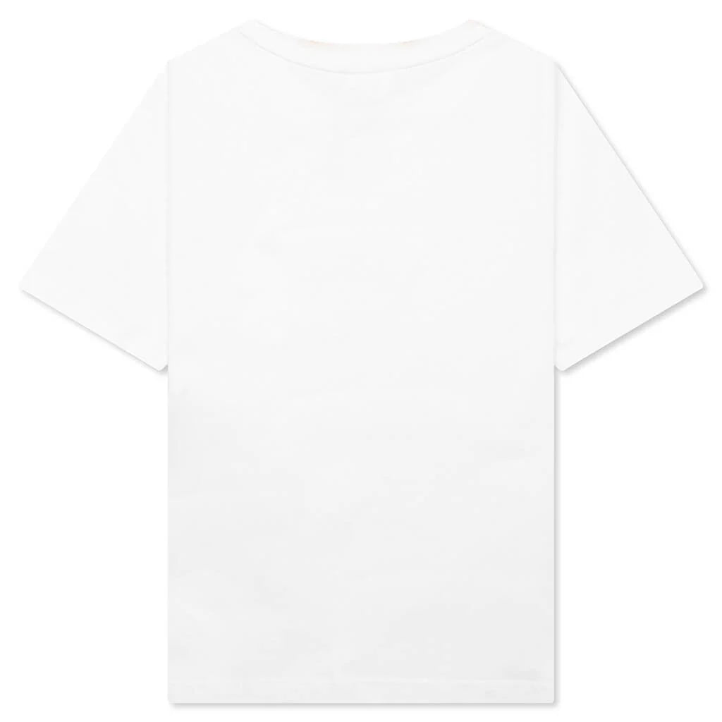 Kids Flag S S Tee Bleach White