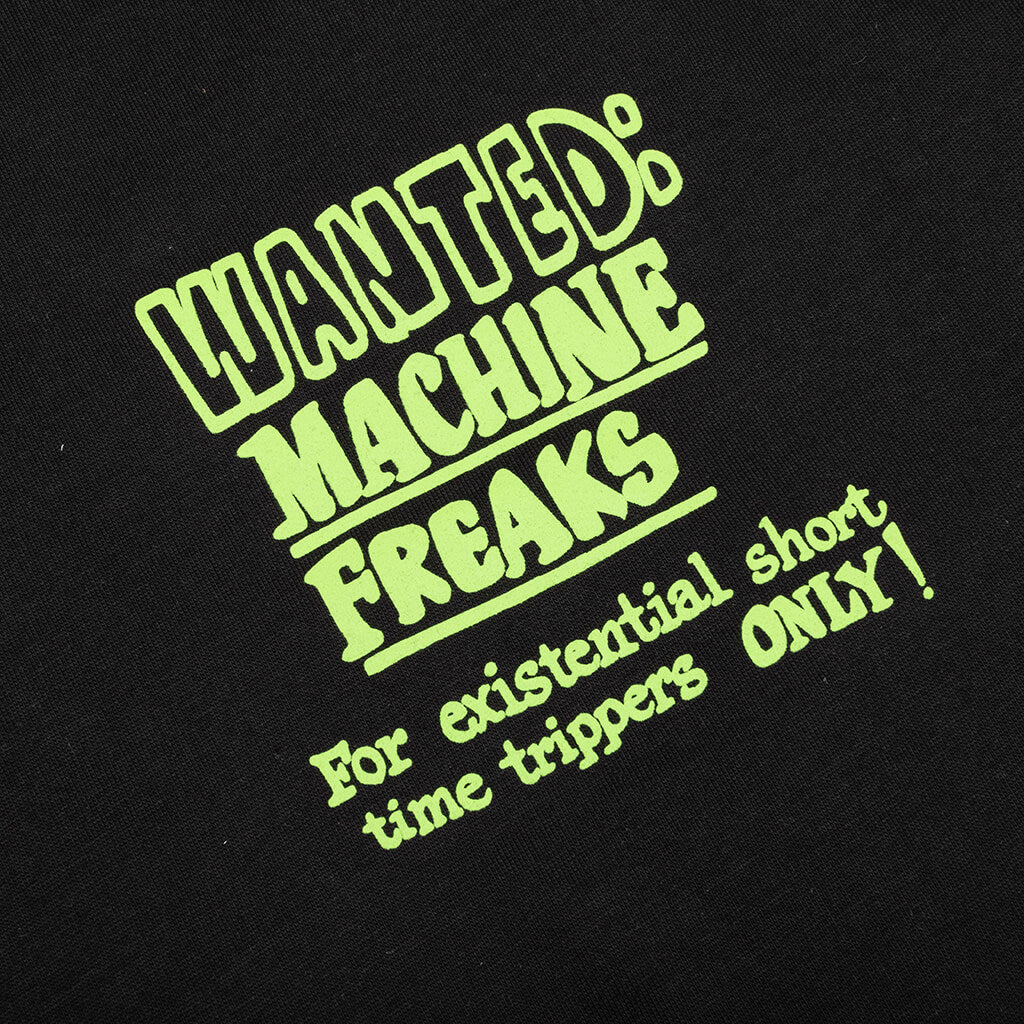 Machine Freaks S S Tee Black