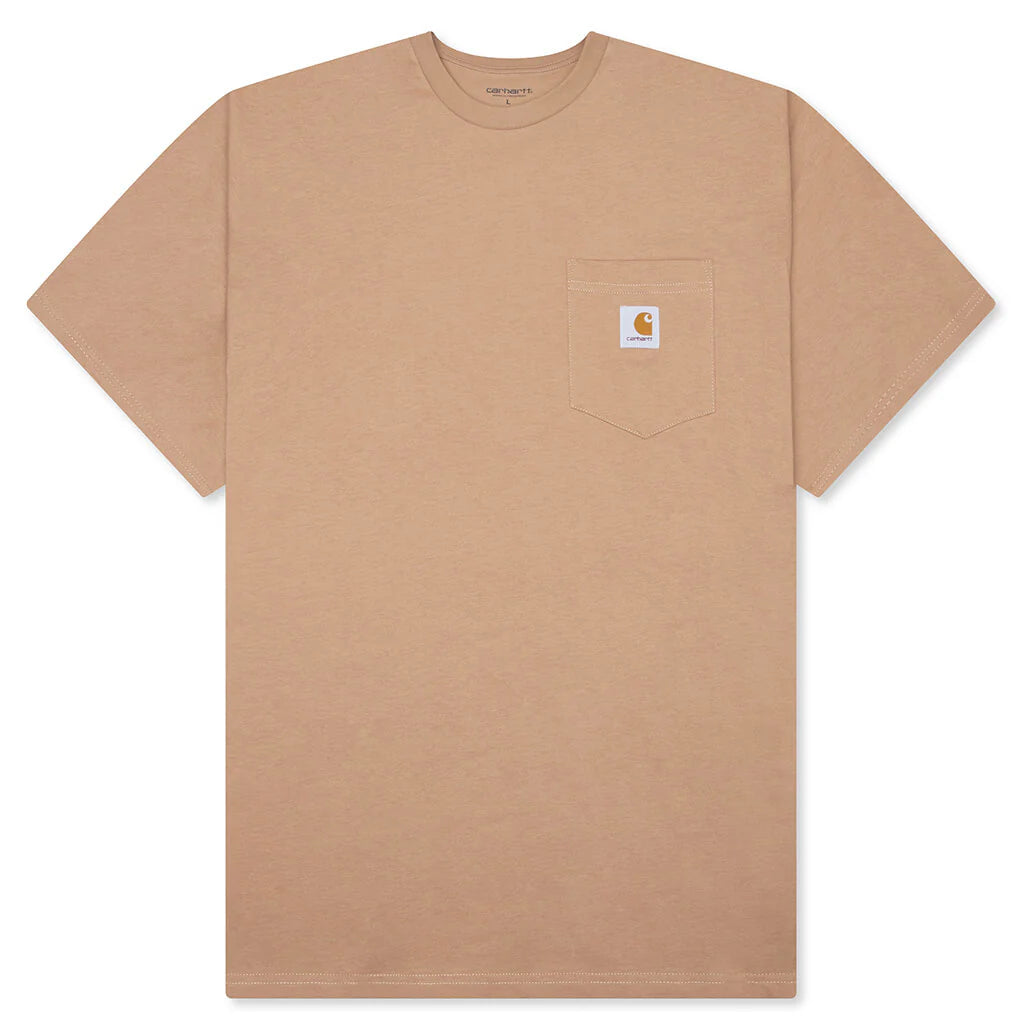 S S Pocket T Shirt Peanut
