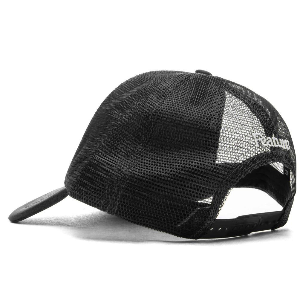 Feature x Wynn Shine Trucker Black White