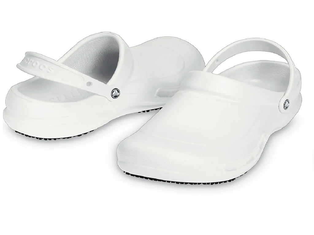 Zuecos Crocs Bistro Blancos para Hombre
