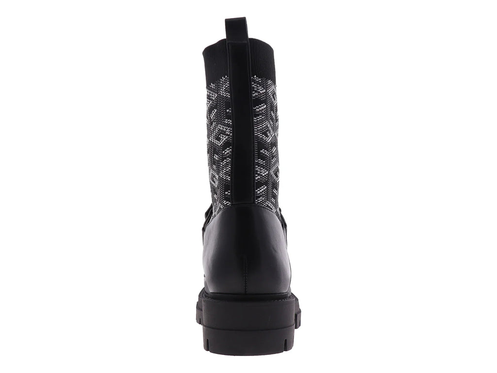 Botines Combat Guess Negros para Mujer
