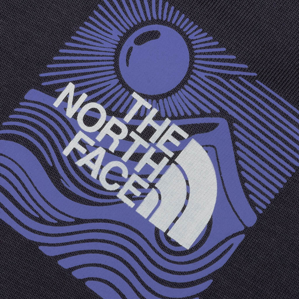 Mountain Escape Relaxed S S Tee Anthracite Grey