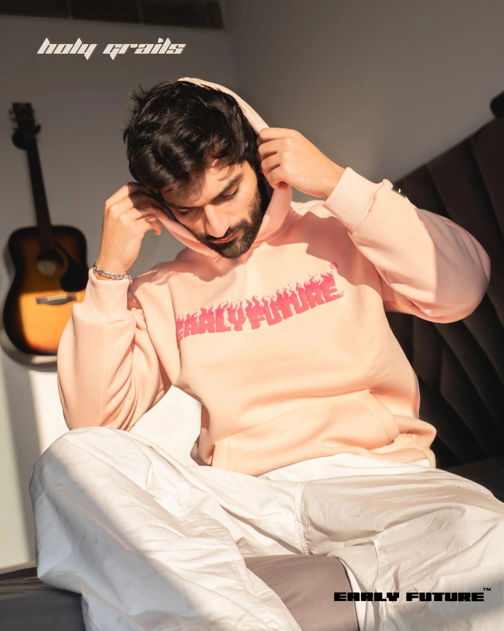 Not a Pink Panther Peach Haze Hoodie HG x Early Future