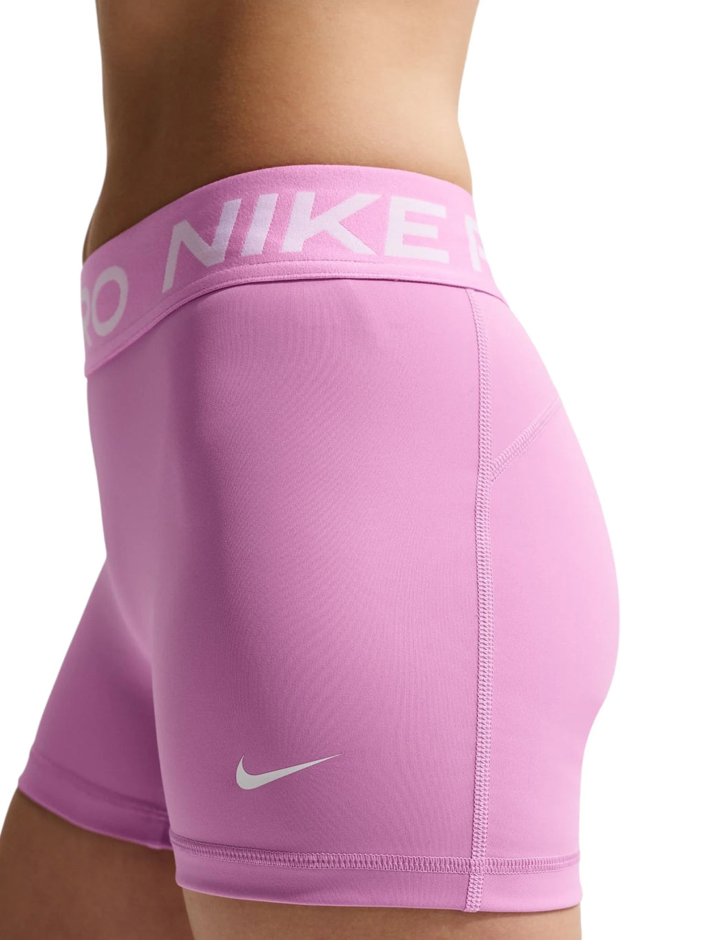 Nike Womens Nike Pro Mid Rise 3 Biker Shorts